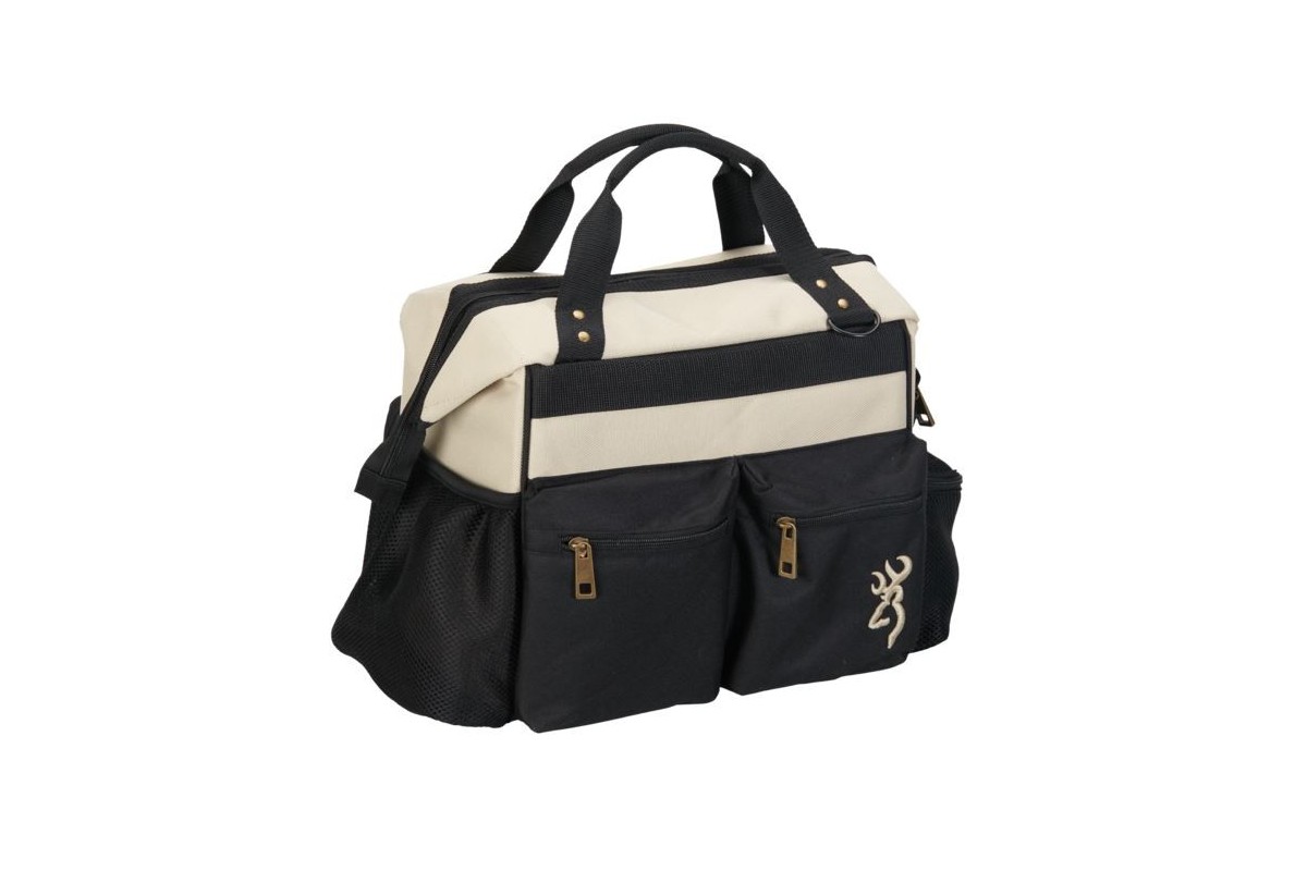 Sac de tir Browning Phoenix Noir et beige - Armurerie Malgat