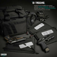 Armurerie Malgat Armurerie Dordogne Savior Equipment Specialist Series Hard Side Range Bag W 3x Individual Pistol Bags Adjustable Center Divider Black 1
