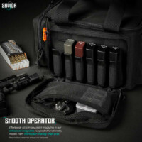 Armurerie Malgat Armurerie Dordogne Savior Equipment Specialist Series Hard Side Range Bag W 3x Individual Pistol Bags Adjustable Center Divider Black 2
