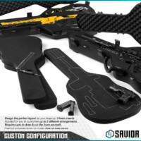 Armurerie Malgat Armurerie Dordogne Savior Equipment Specialist Series Covert Low Profile Discreet Soft Tactical Sbr Rifle Bag W Backpack Strap Black 30long 3369 33 2