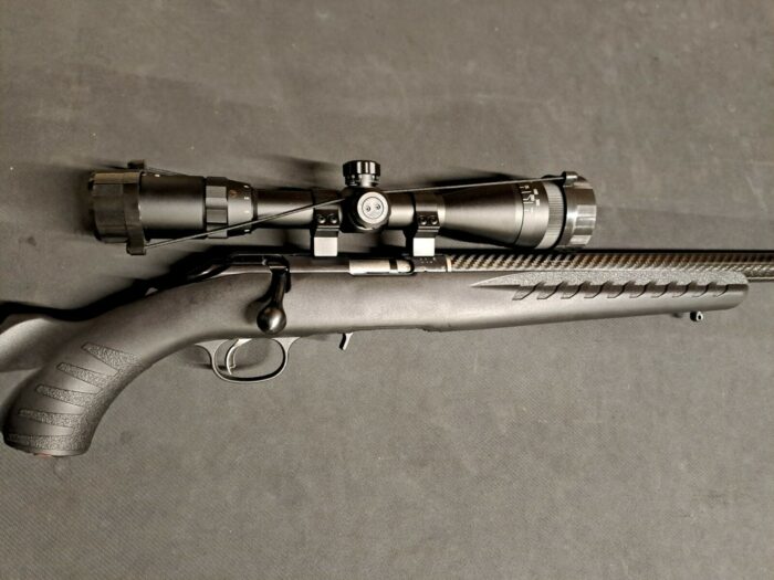 RUGER AMERICAN RIMFIRE CUSTOM cal. 22lr 56cm Noire Lunette d’affut 4-12×50 + HOUSE – Image 5