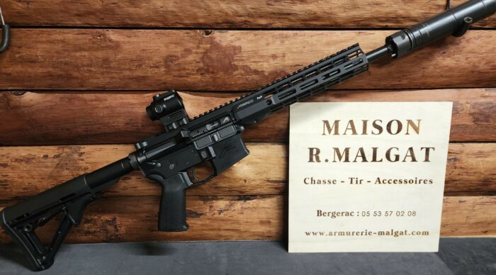 Aero Précision M4E1 – Red dot MS40 – Silencieux SA – Pack AR15 dispo en 11.5″, 14.5″ et 16″