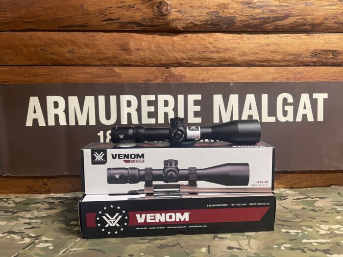VORTEX VENOM 5-25×56 FFP ret.EBR-7C Mrad (1er plan focal) – Image 2