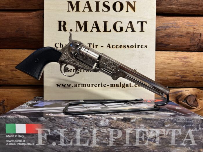REPLIQUE 1851 NAVY LAITON NICKELE LASER MOD US CAL 44