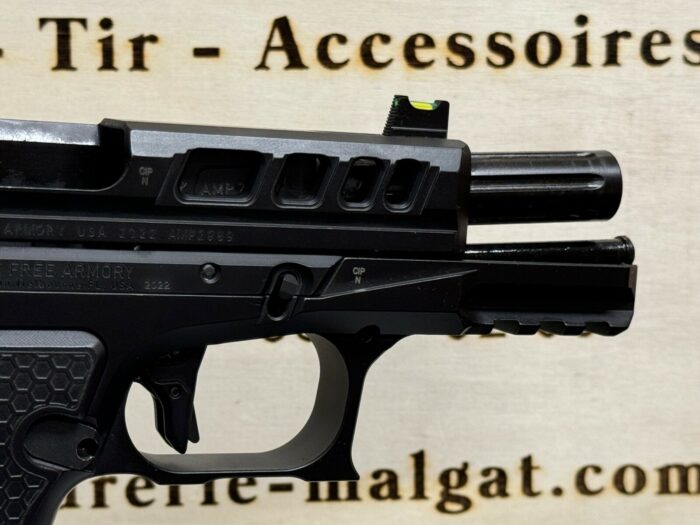 LIVE FREE ARMORY – AMP BLACK – CALIBRE 9X19 – Image 3