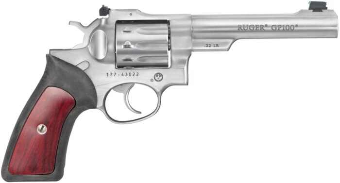 RUGER GP100 Inox 5.5″ calibre 22 LR