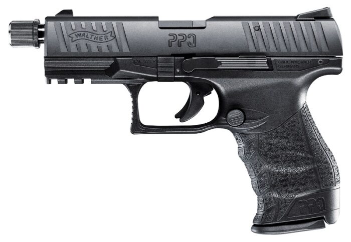 WALTHER PPQ M2B Tactical SD 4.6″ Fileté cal.22 LR