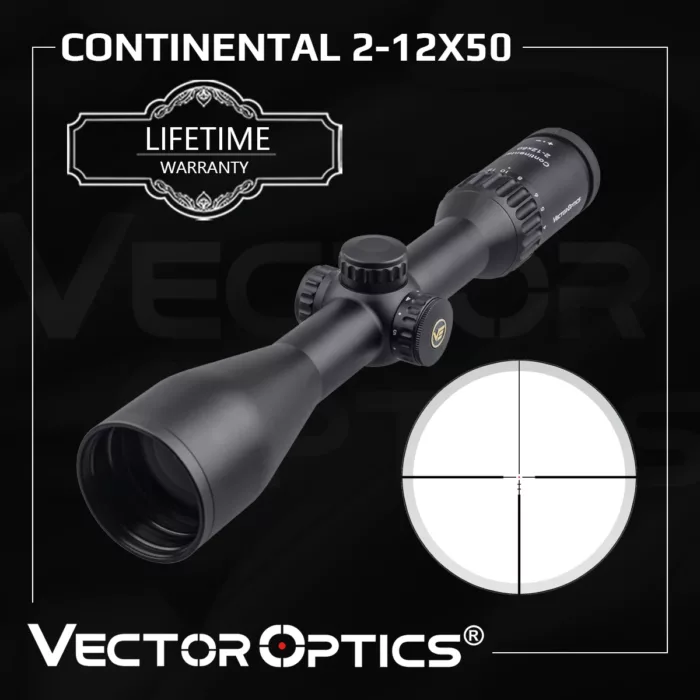 VECTOR OPTICS CONTINENTAL 2-12x50