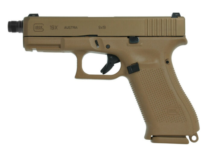 Glock 19X fileté cal. 9X19