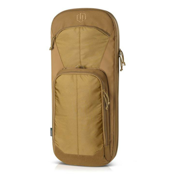 SAVIOR EQUIPMENT [SPECIALIST SERIES] COVERT LOW PROFILE DISCREET SOFT TACTICAL SBR RIFLE BAG W/ BACKPACK STRAP, TAN, 30''LONG (Copie)