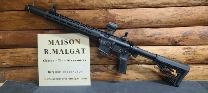 SCHMEISSER AR-9 – 9S S4F M-LOK cal. 9×19 -10.5 » avec silencieux (optique en option)