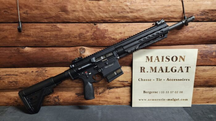 HK MR308 A3 SLIM-LINE HKEY 13″ Black cal.308 Win Occasion