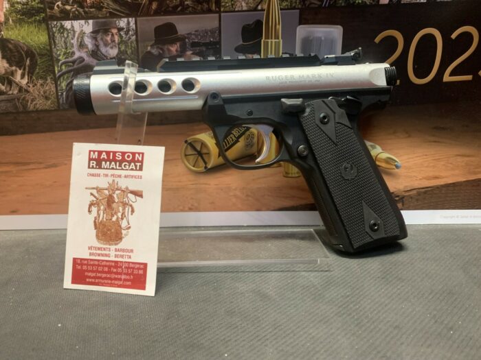 RUGER MARK IV 22/45 LITE Gris cal. 22lr – Image 7